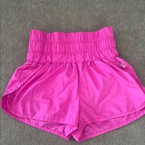 FP Movement by Free People Pink High Waist Athletic Shorts